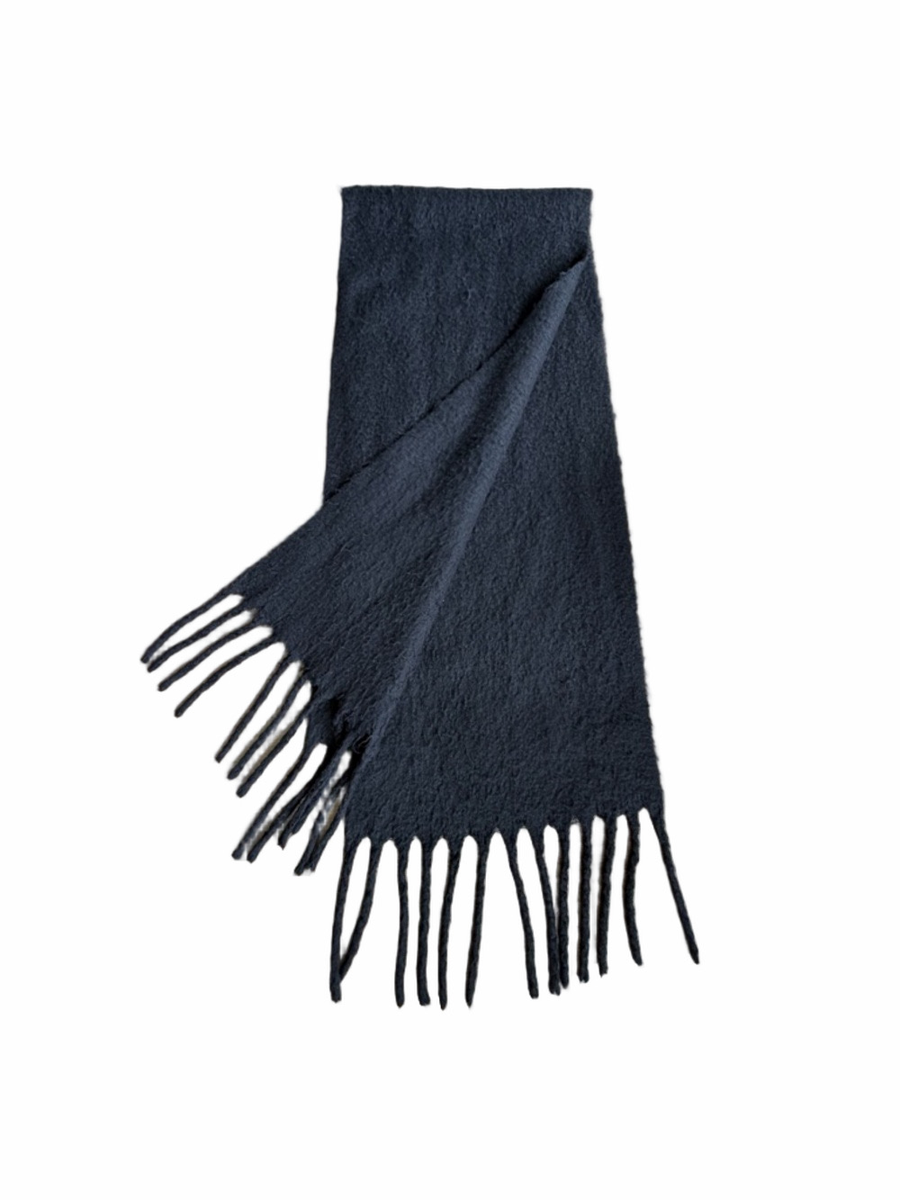 Primark Oversized Cozy Black Fringe Scarf